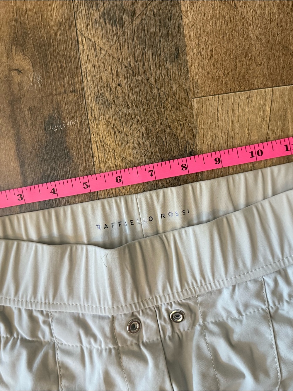 RAFFAELLO ROSSI Grey Drawstring Track Joggers - Picture 9 of 10